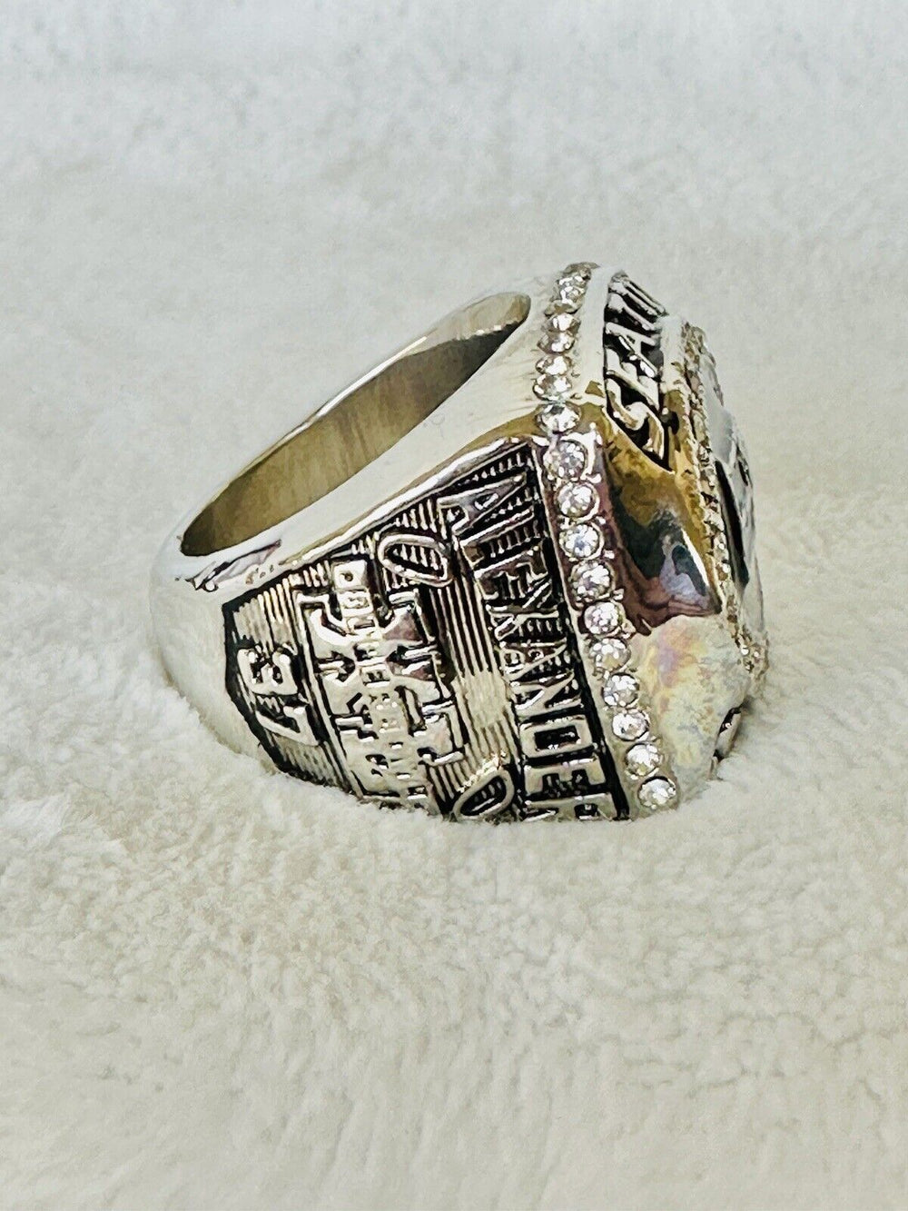2005 Seattle Seahawks Silver Plated NFC Championship Ring, USA  SHIP - EB Sports Champion's Cache