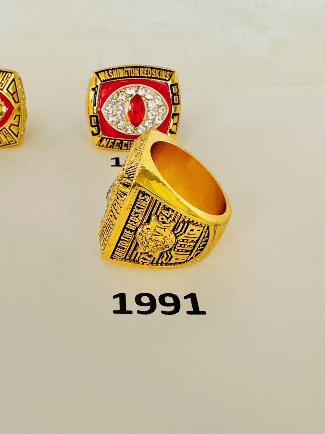 Washington Redskins Championship Ring, PICK YOUR RING, USA Ship - EB Sports Champion's Cache