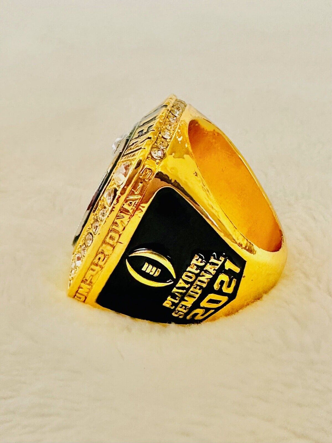 2021 Michigan Wolverines Replica Big Ten Championship Ring 24k, US SHIP - EB Sports Champion's Cache