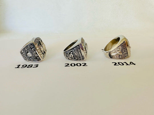 Oakland Raiders Replica Championship Ring, US SHIP, PICK YOUR RING!!! - EB Sports Champion's Cache