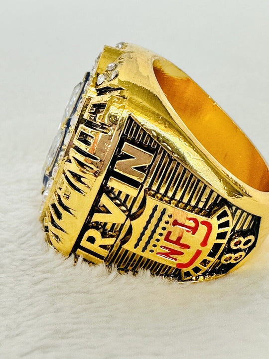 1993 Dallas Cowboys Championship Ring W Box, Irvin, US SHIP - EB Sports Champion's Cache