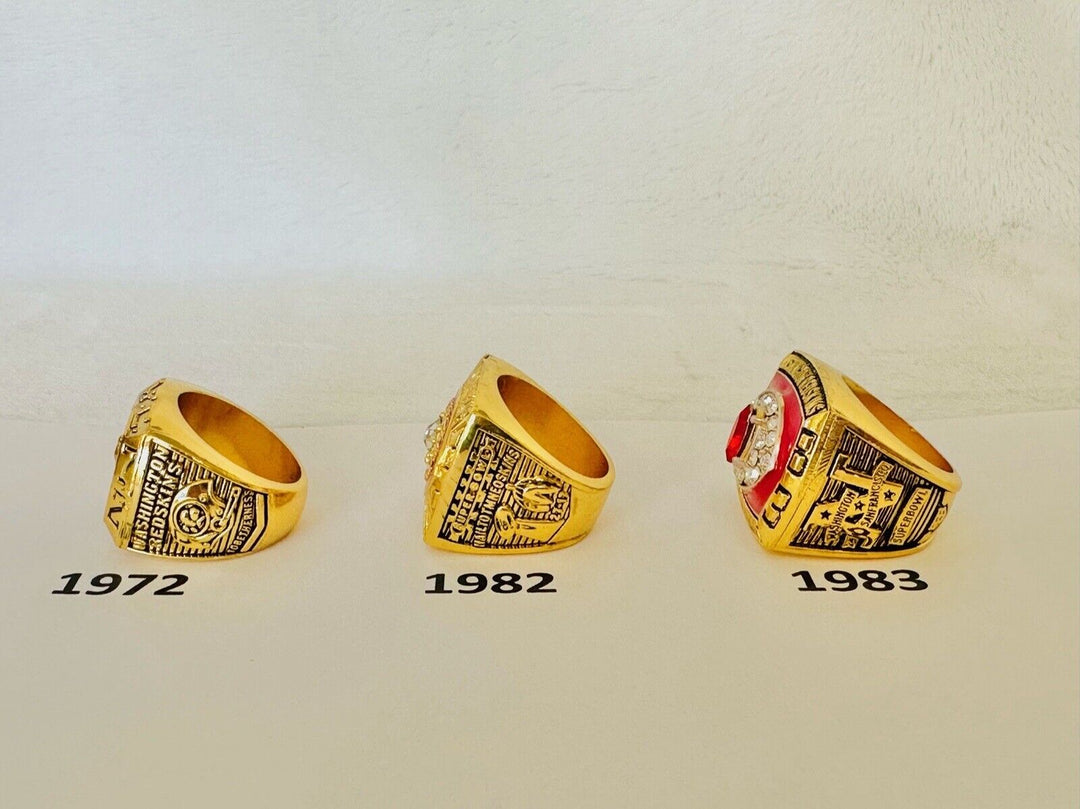 Washington Redskins Championship Ring W Box, PICK YOUR RING, USA Ship - EB Sports Champion's Cache