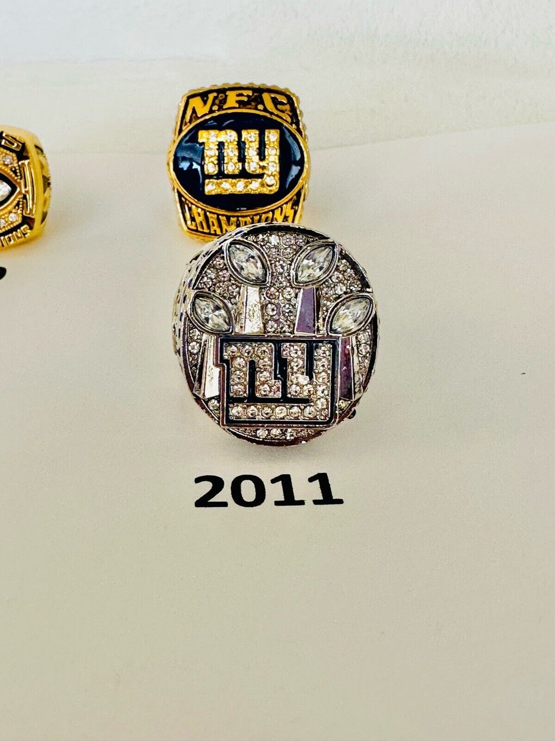 New York Giants Championship Ring W Box, US SHIP, PICK YOUR RING!!! - EB Sports Champion's Cache