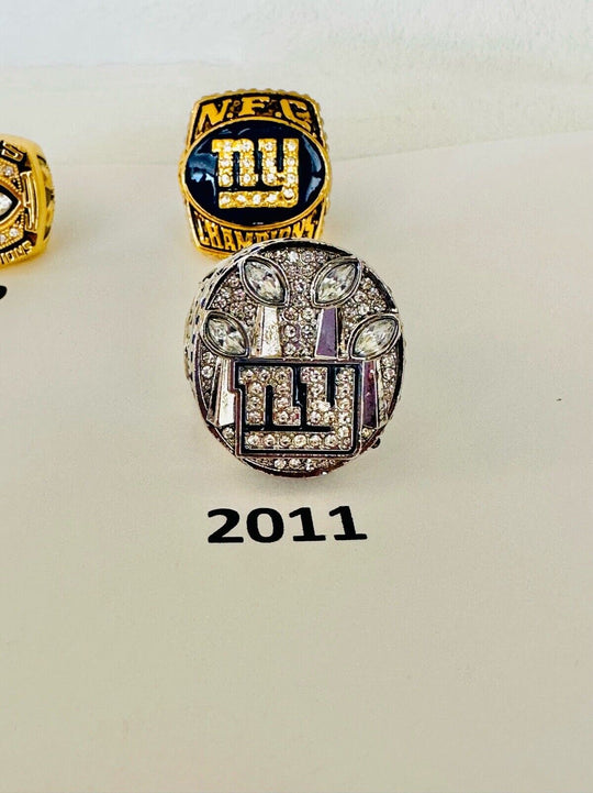 New York Giants Championship Ring W Box, US SHIP, PICK YOUR RING!!! - EB Sports Champion's Cache