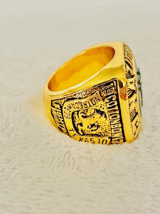 1977 Notre Dame Championship Display fan Ring W Box, US SHIP Joe Montana - EB Sports Champion's Cache