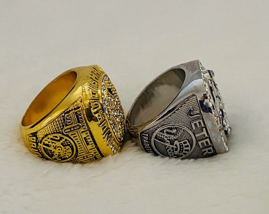 2 PCS NEW YORK Yankees World Series Champions Ring Set,  SHIP 2000/09 - EB Sports Champion's Cache
