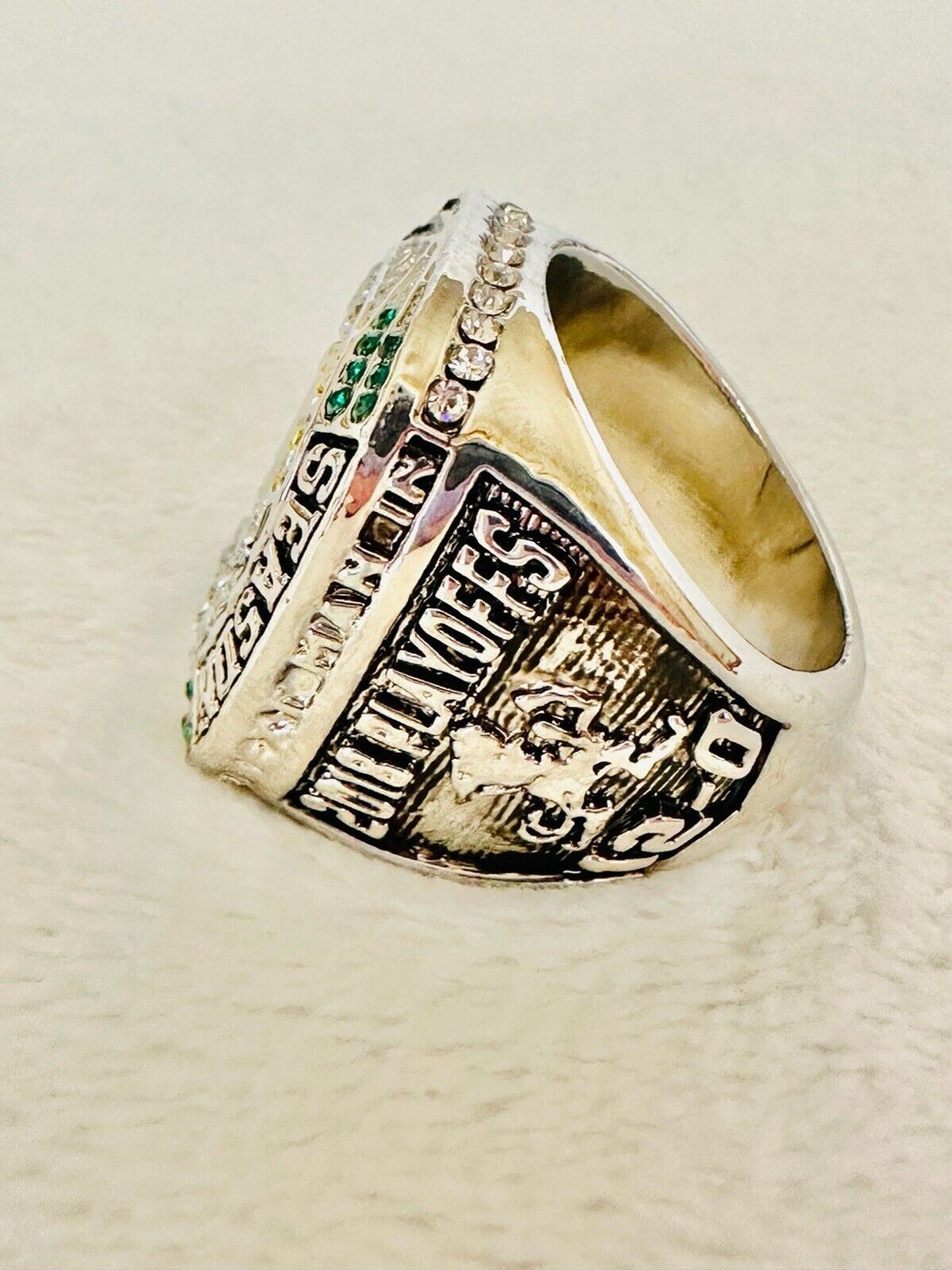 2018 Notre Dame Championship Display fan Ring W Box, US SHIP, Kelly - EB Sports Champion's Cache