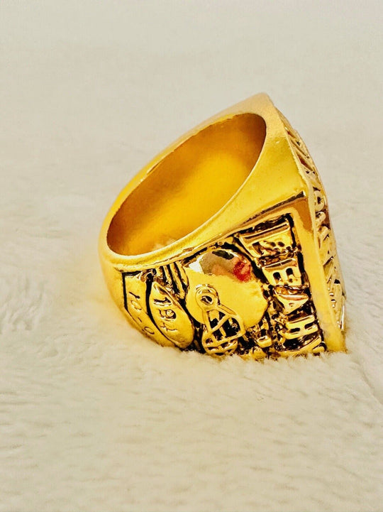 1947 Notre Dame Championship Display fan Ring W Box, US SHIP - EB Sports Champion's Cache