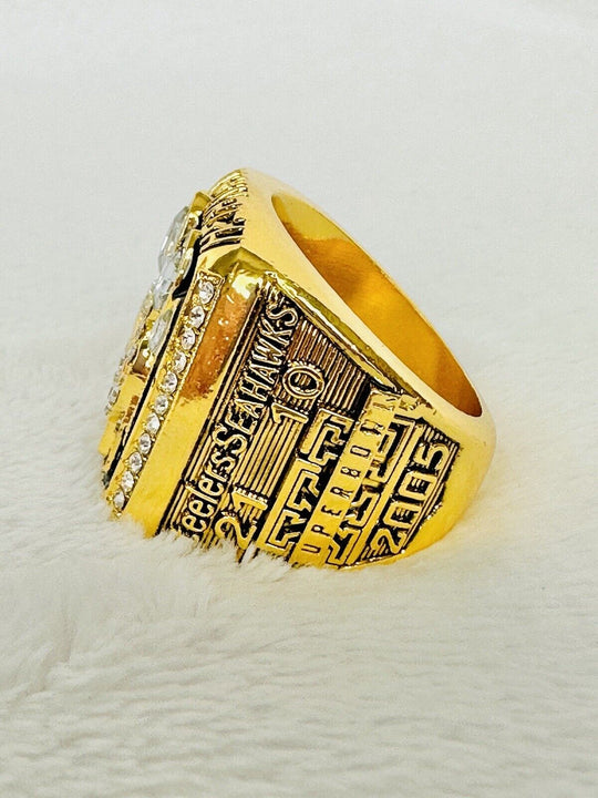 2005 Pittsburgh Steelers Ring - Super Bowl Championship Replica, USA SHIP - EB Sports Champion's Cache