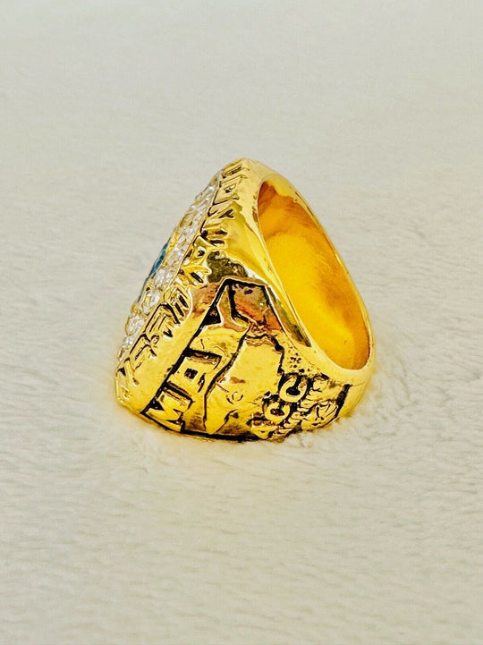 2005 North Carolina Tarheels NCAA SP Brass Championship Ring, US Ship - EB Sports Champion's Cache
