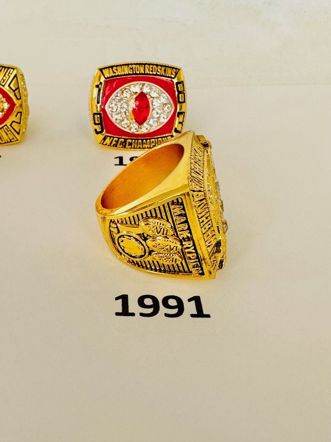 Washington Redskins Championship Ring, PICK YOUR RING, USA Ship - EB Sports Champion's Cache