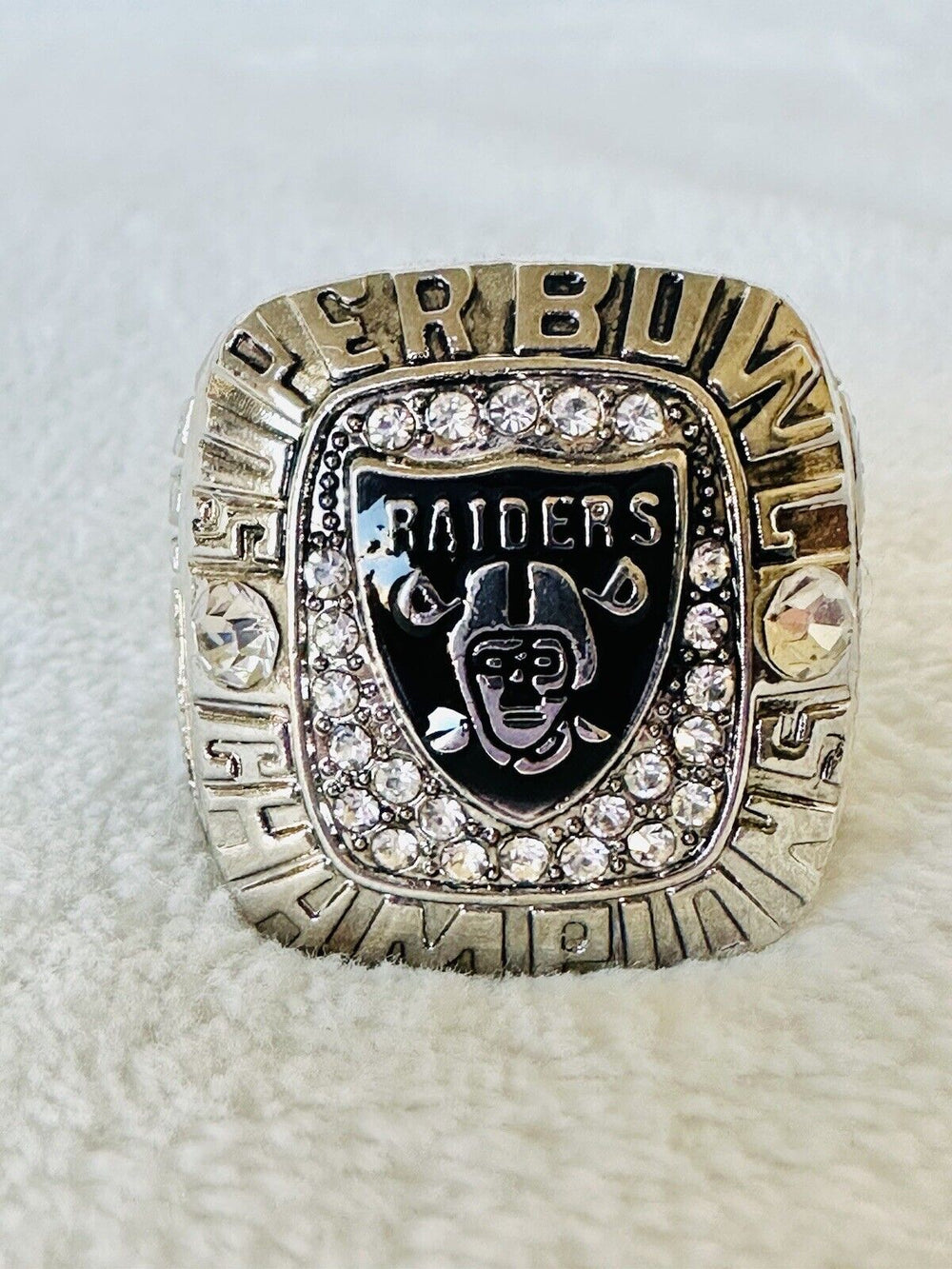 2014 Oakland Raiders Replica AFC Championship Ring W Box, US SHIP - EB Sports Champion's Cache