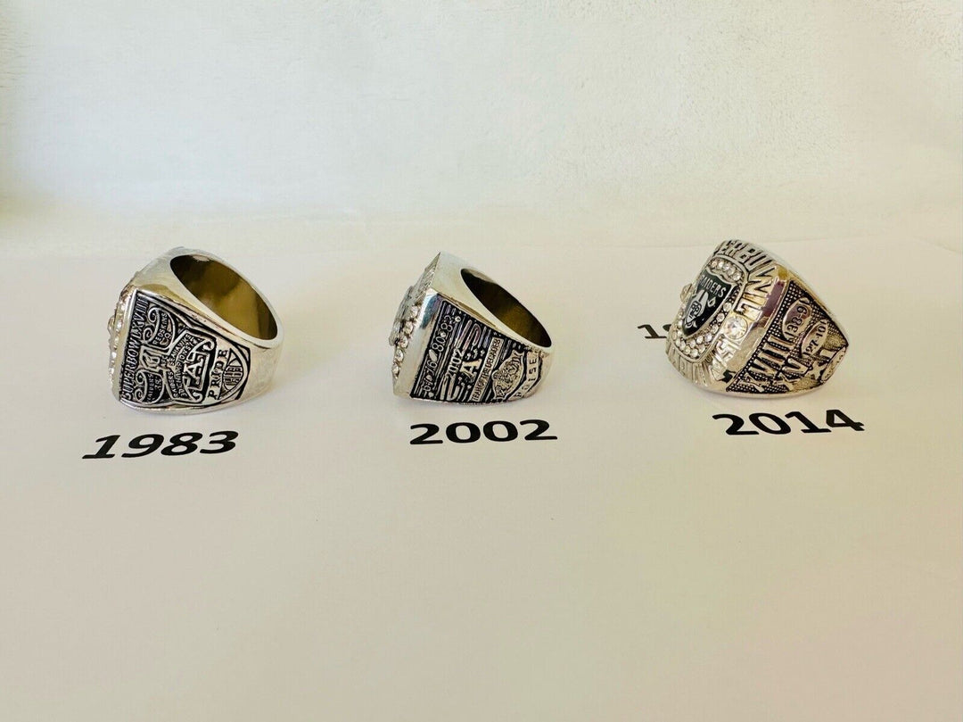 Oakland Raiders Replica Championship Ring, US SHIP, PICK YOUR RING!!! - EB Sports Champion's Cache