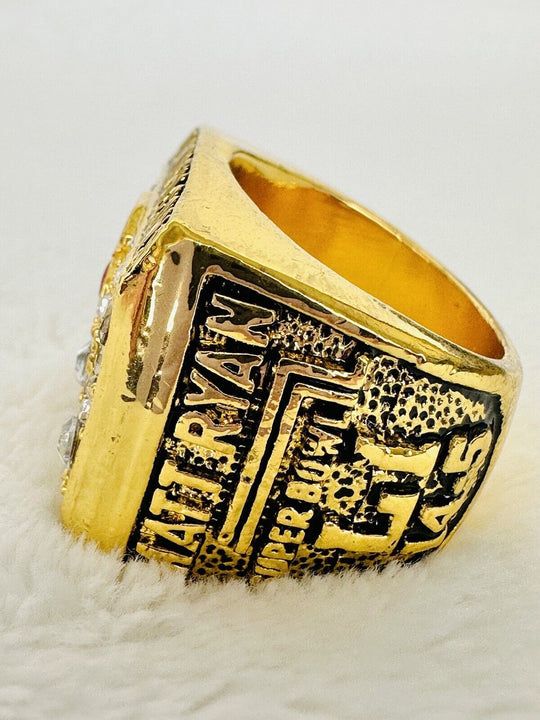 2016 Atlanta Falcons NFC CHAMPS 18k GP Championship Ring - EB Sports Champion's Cache