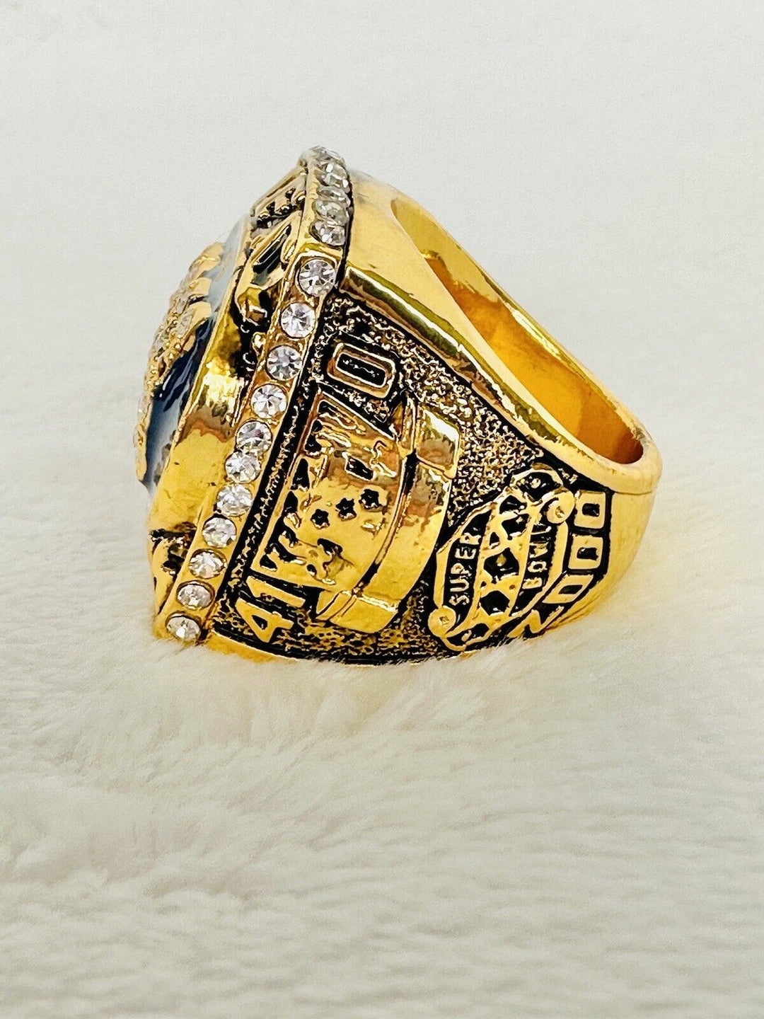 2000 New York Giants NFC Championship Ring W Box, US SHIP - EB Sports Champion's Cache