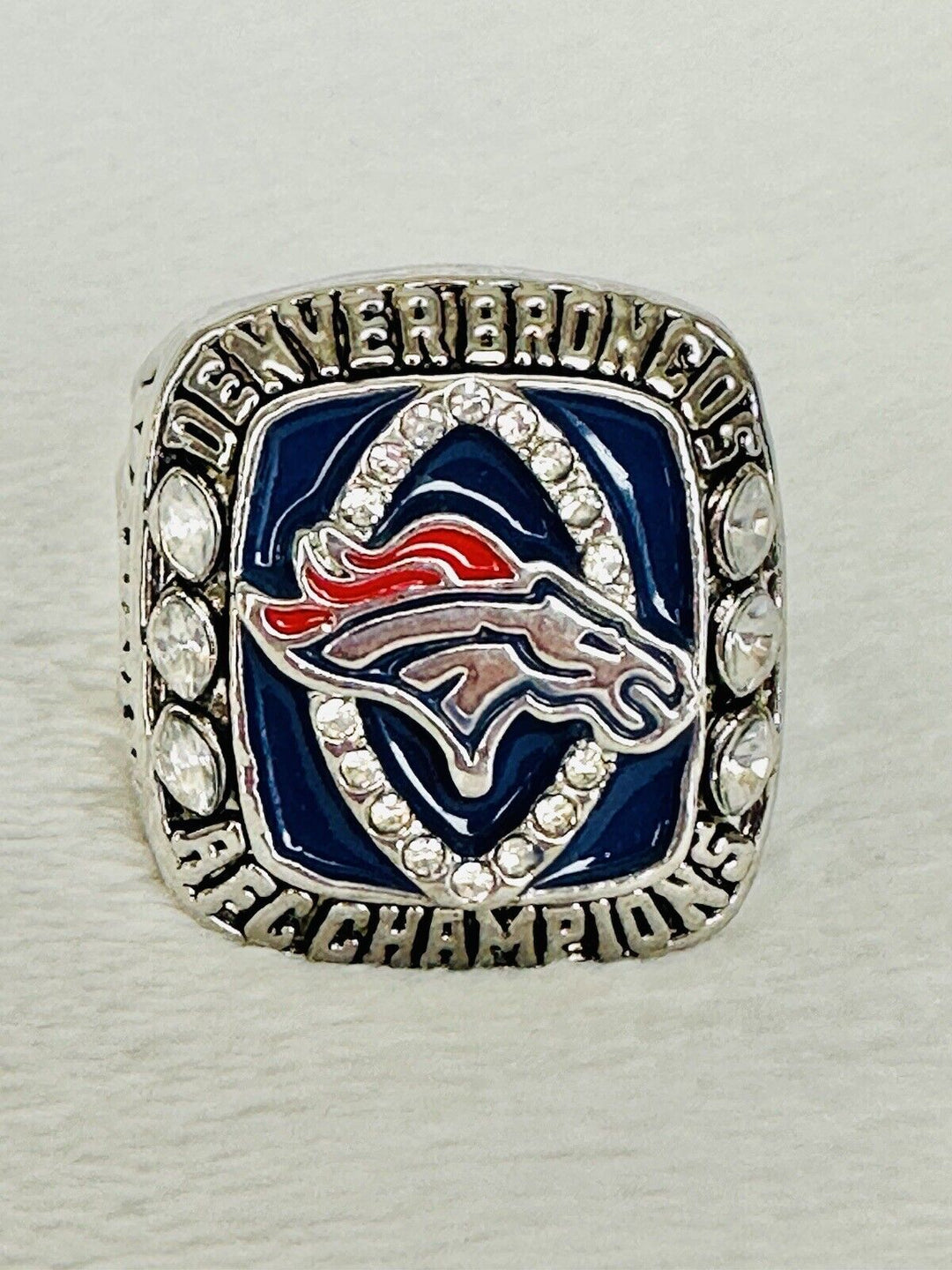 2013 Denver Broncos AFC Championship Ring W Box, Manning, US SHIP - EB Sports Champion's Cache