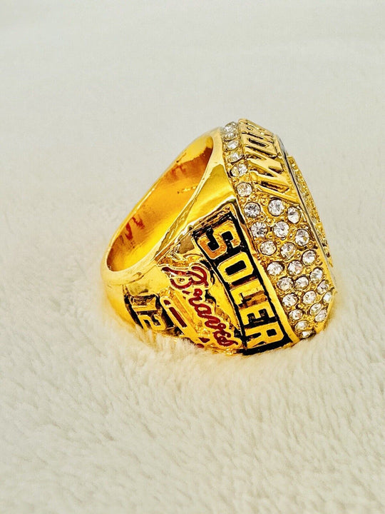 2021 Atlanta Braves World Series Champs Ring, USA  SHIP - EB Sports Champion's Cache