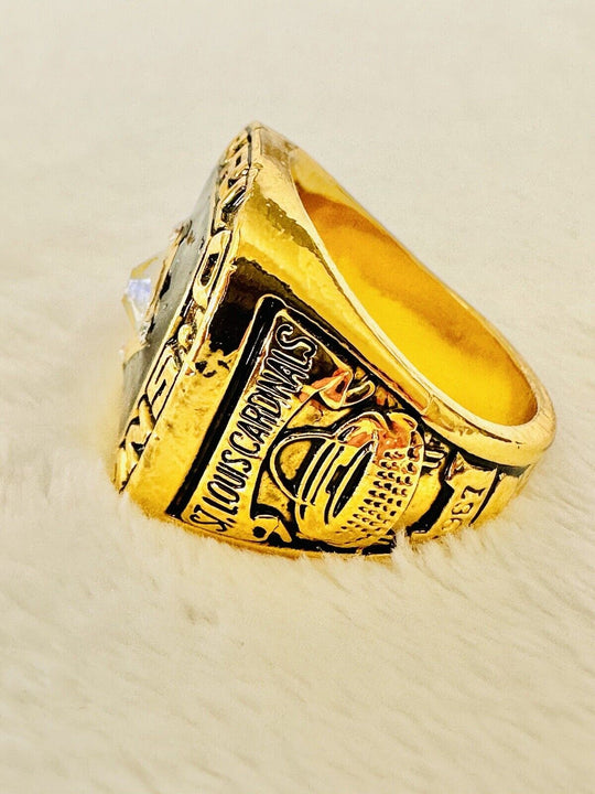 1967 St Louis Cardinals World Series Championship Ring W Box,  SHIP - EB Sports Champion's Cache