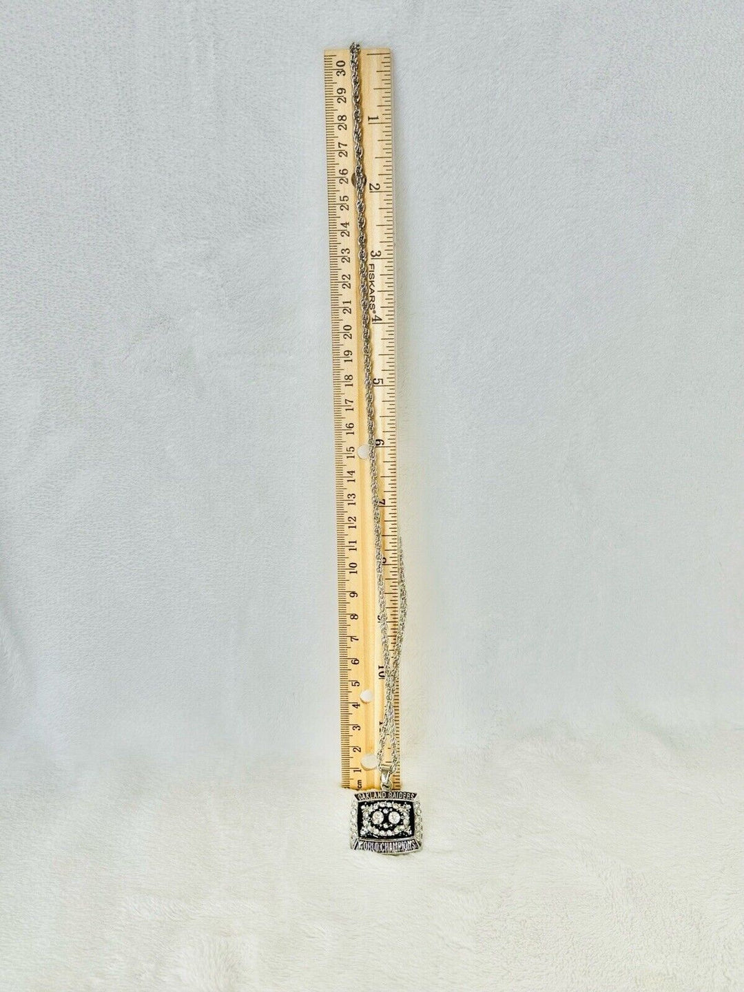 1980 Oakland Raiders Championship Super Bowl Pendant Necklace, US SHIP - EB Sports Champion's Cache