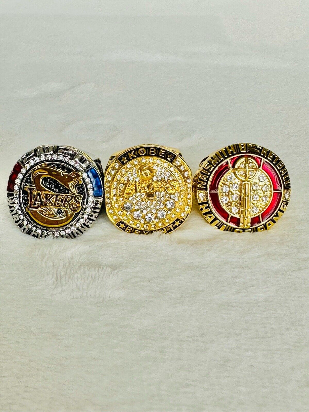 5 Pcs Los Angeles Lakers Kobe Bryant Ultimate Ring Collection Set W Box, US SHIP - EB Sports Champion's Cache