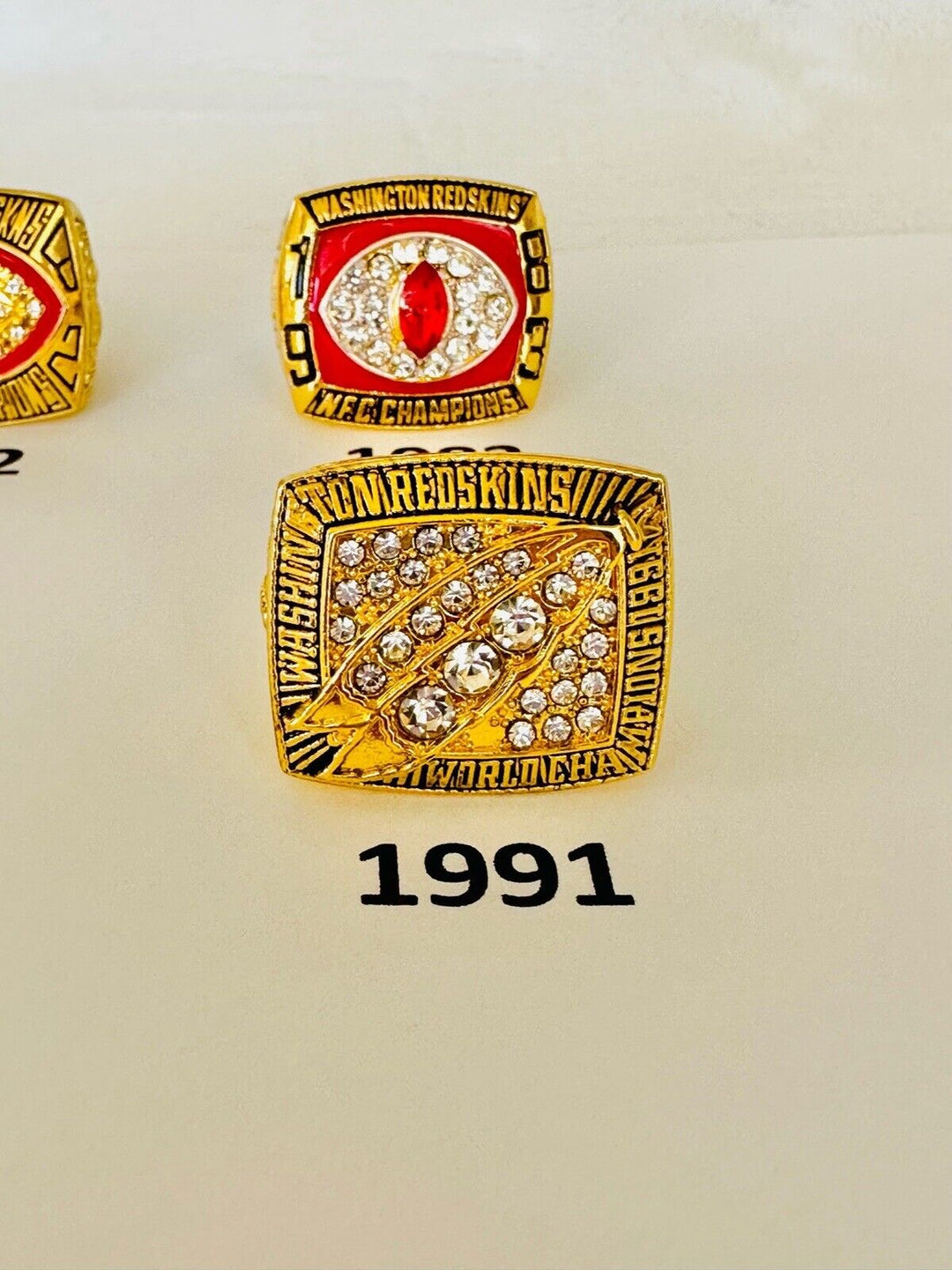 Washington Redskins Championship Ring, PICK YOUR RING, USA Ship - EB Sports Champion's Cache