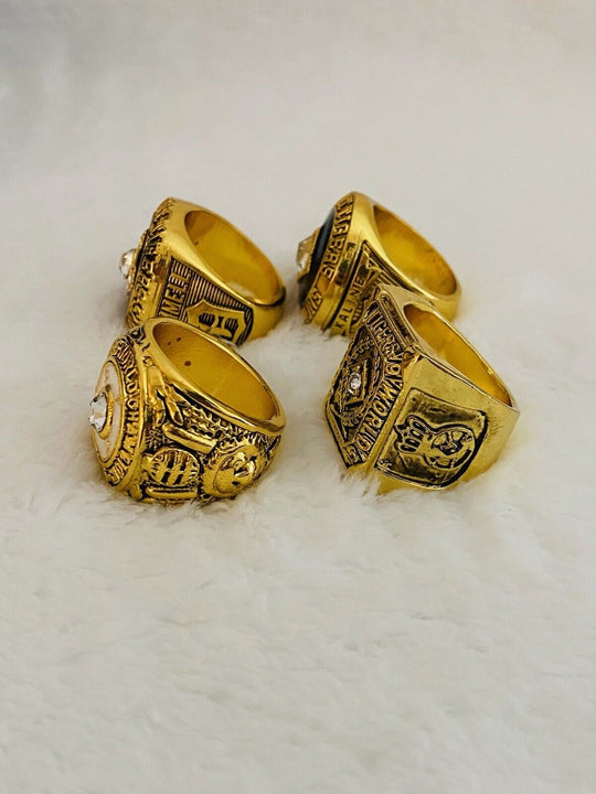 4 PCS Detroit Tigers World Series Championship Complete Ring Set,  SHIP - EB Sports Champion's Cache