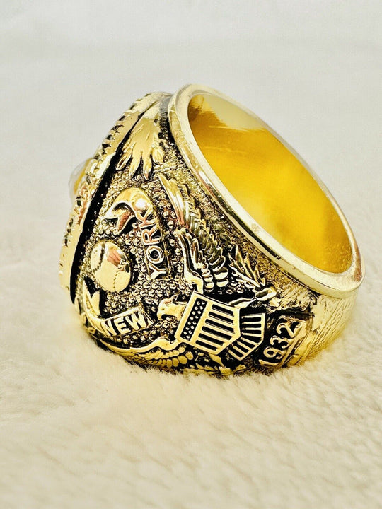 1932 NEW YORK Yankees World Series Champions Replica Ring W Box,  SHIP - EB Sports Champion's Cache