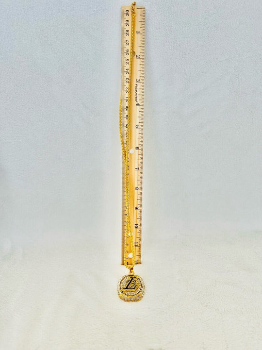 2020 Los Angeles Lakers NBA Championship Pendant Necklace,  SHIP - EB Sports Champion's Cache