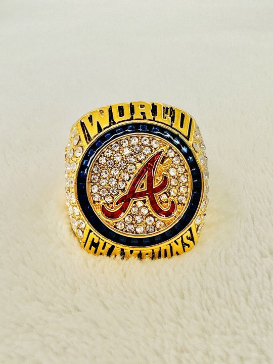 2021 Atlanta Braves World Series Champs Ring, USA  SHIP - EB Sports Champion's Cache