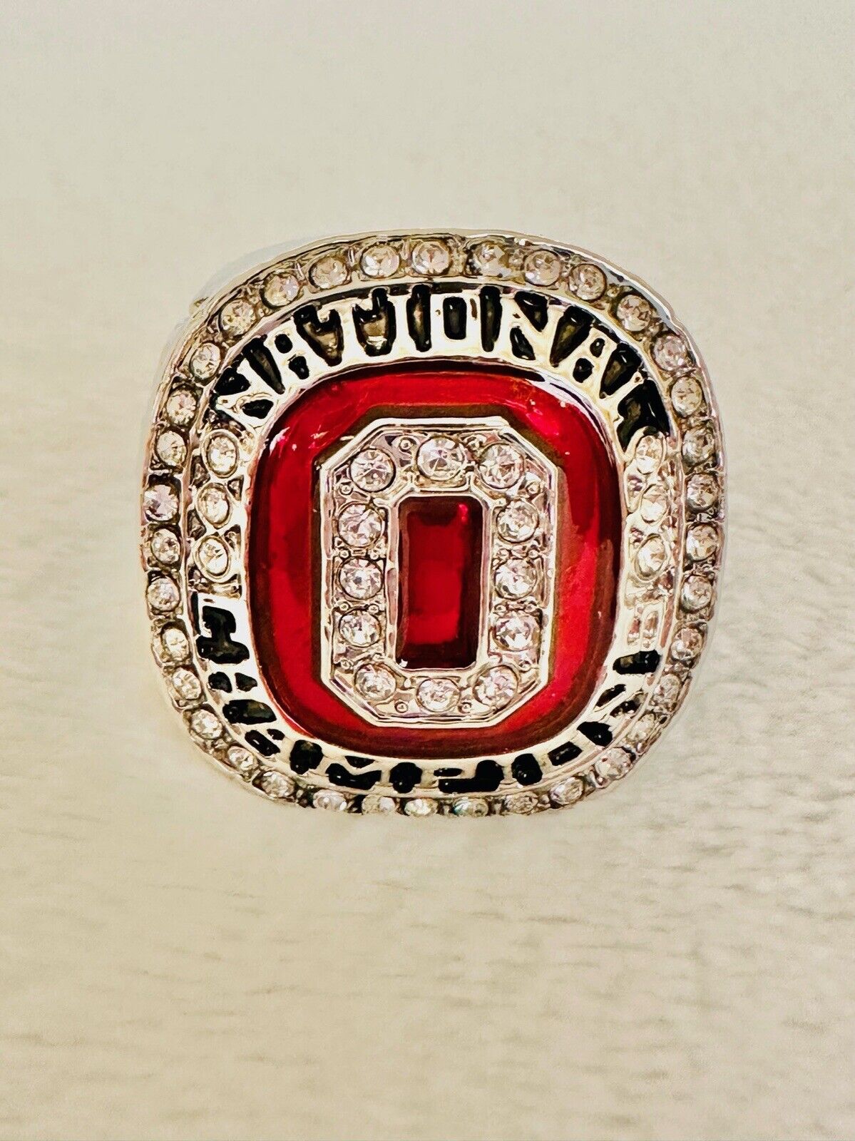 Ezekiel Elliott Ohio State Replica 2014 National Championship Ring, Ship From US - EB Sports Champion's Cache