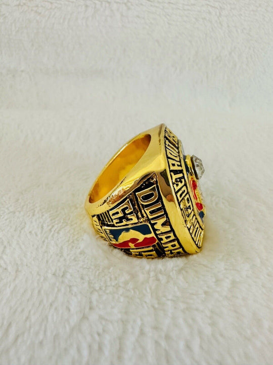 1989 Detroit Pistons Championship Replica Ring W Box,  SHIP - EB Sports Champion's Cache