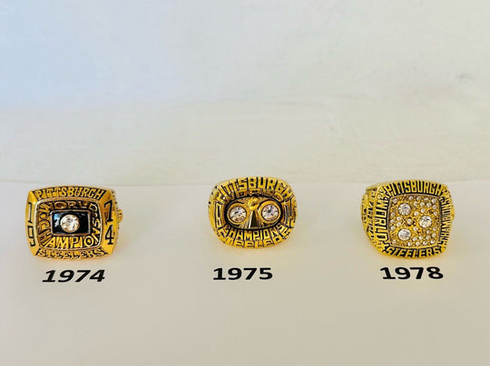 Pittsburgh Steelers Ring, Super Bowl Championship, PICK YOUR #, USA SHIP - EB Sports Champion's Cache
