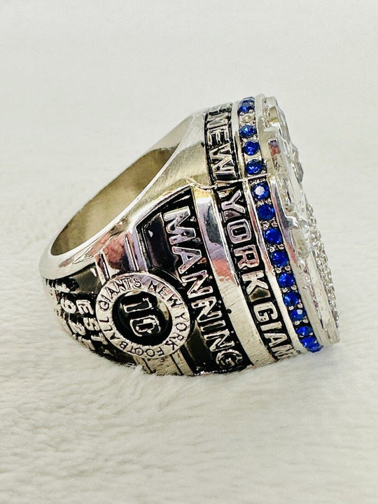 2011 New York Giants Championship Ring W Box, US SHIP - EB Sports Champion's Cache