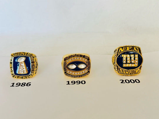 New York Giants Championship Ring W Box, US SHIP, PICK YOUR RING!!! - EB Sports Champion's Cache