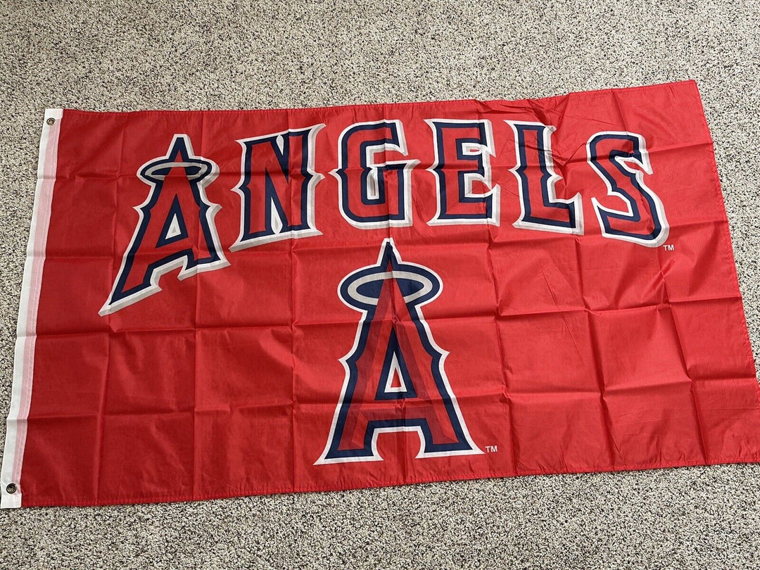 Anaheim Angels 3x5 Banner Flag MLB Baseball Team Sports SHIP Indoor Outdoor - EB Sports Champion's Cache