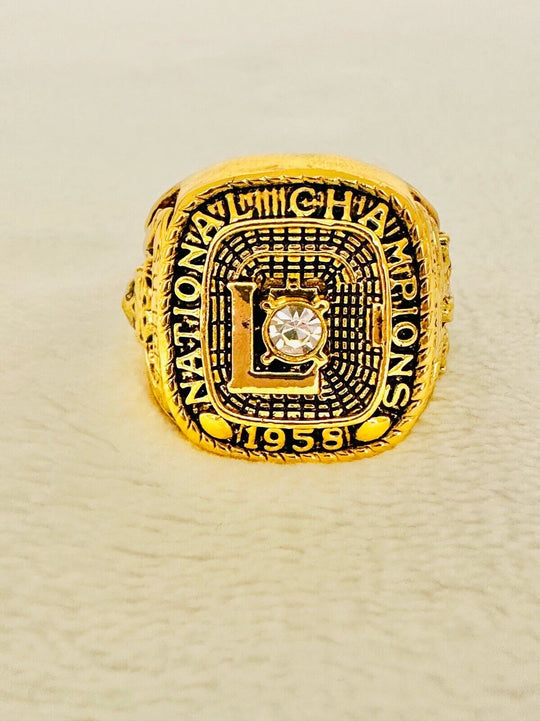 1958 LSU Tigers National Championship Ring W Box, US SHIP - EB Sports Champion's Cache