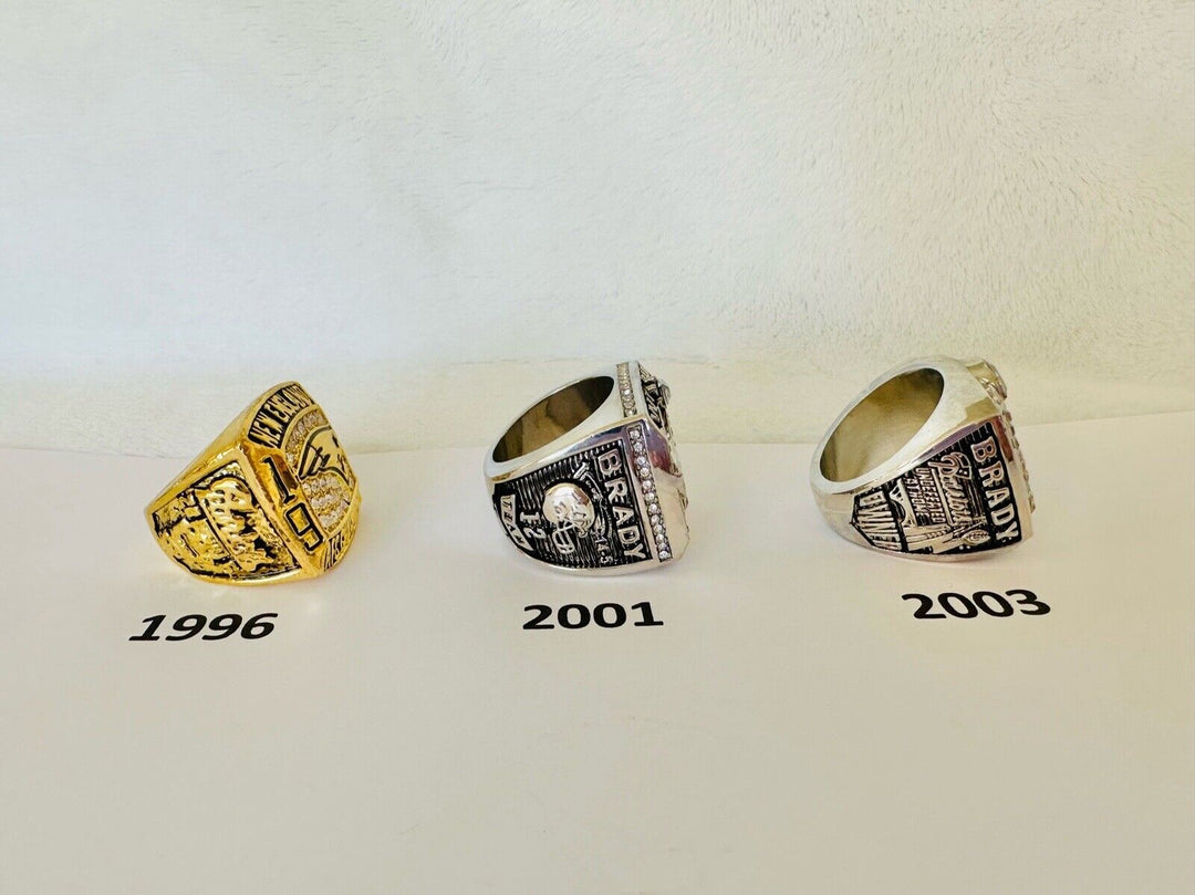 New England Patriots Championship Ring W Box Brady, US SHIP, PICK YOUR RING! - EB Sports Champion's Cache