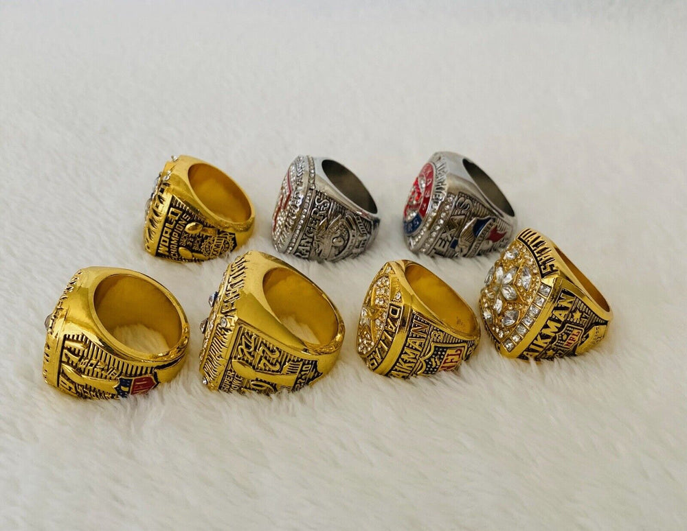 Dallas Ultimate Collection Championship Ring SET, US Ship Cowboys/Rangers - EB Sports Champion's Cache