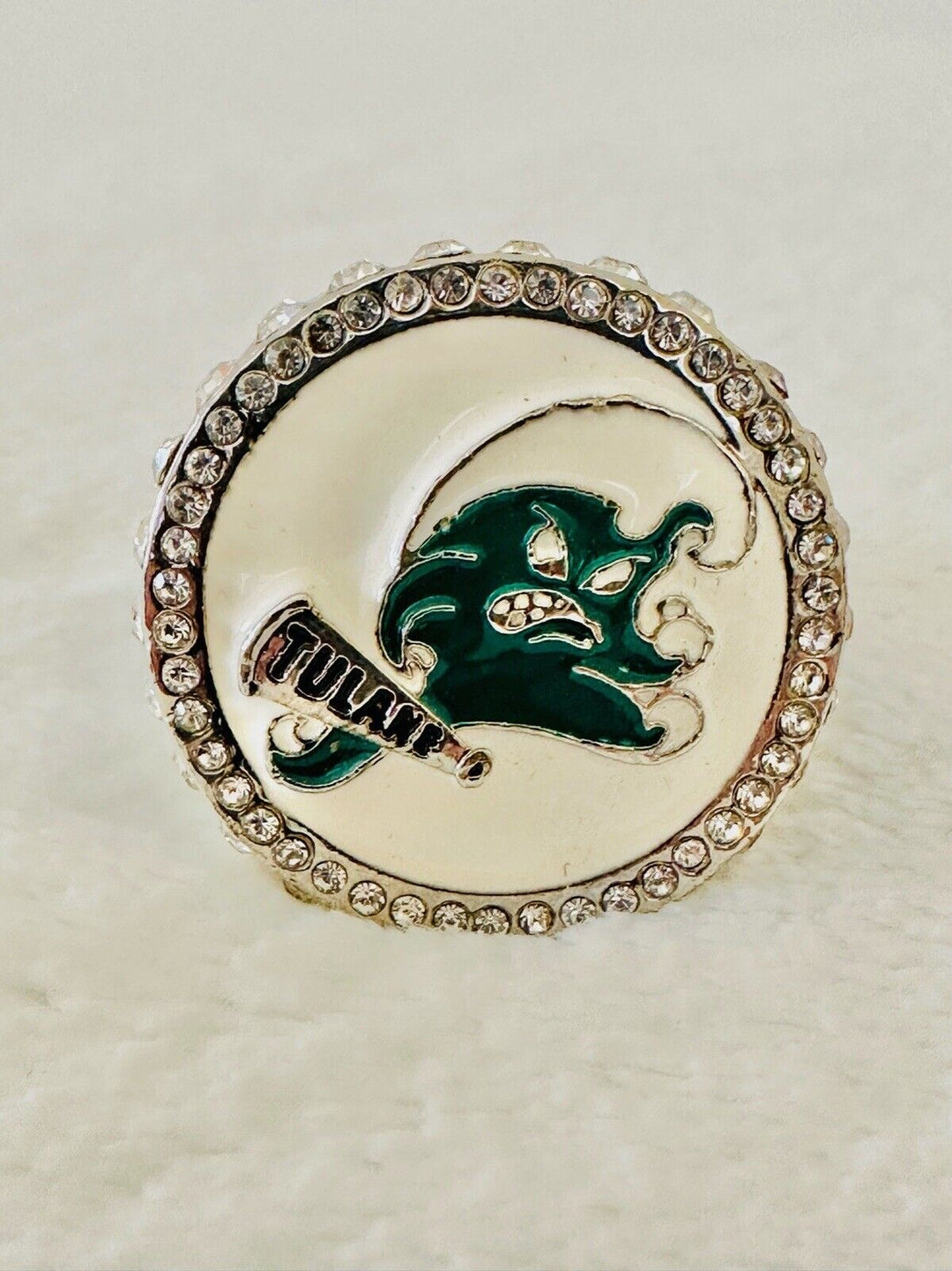 Tulane University Green Wave Authentic RING, US SHIP - EB Sports Champion's Cache