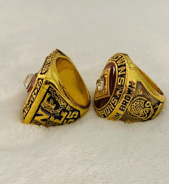 2PCS Cleveland Browns Championship Ring SET- NFL Championship, US SHIP - EB Sports Champion's Cache