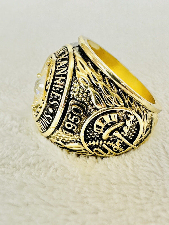 1950 NEW YORK Yankees World Series Champions Replica Ring,  SHIP - EB Sports Champion's Cache