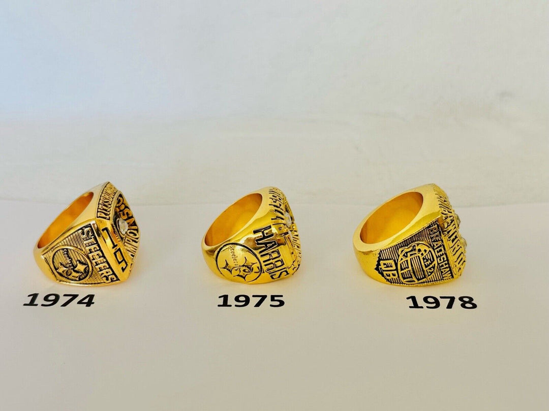 Pittsburgh Steelers Ring, Super Bowl Championship, PICK YOUR #, USA SHIP - EB Sports Champion's Cache