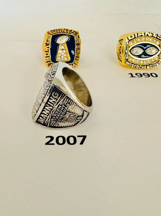 New York Giants Championship Ring W Box, US SHIP, PICK YOUR RING!!! - EB Sports Champion's Cache