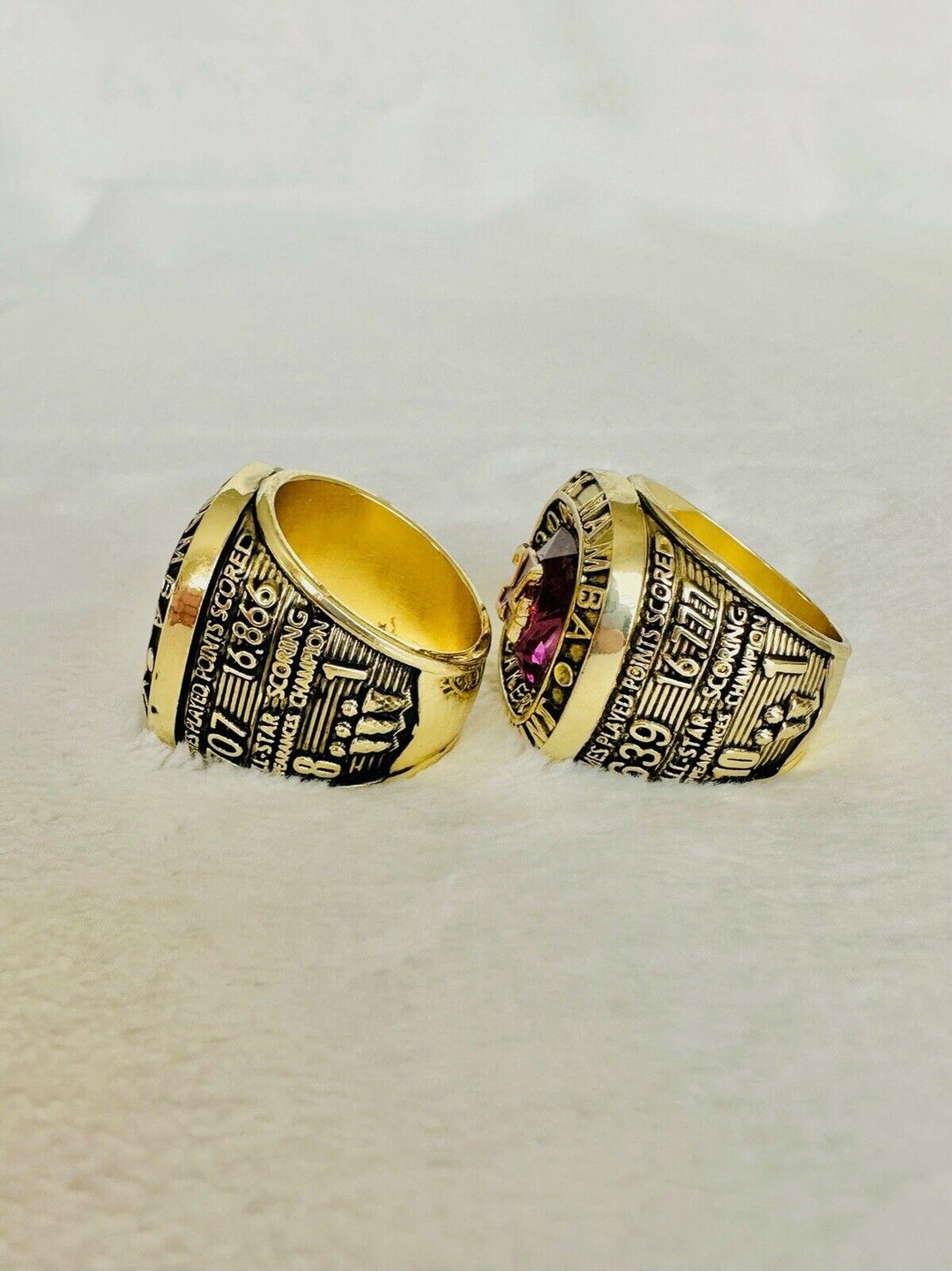 4 Pcs Los Angeles Lakers Kobe Bryant Ultimate Ring Collection Set, US SHIP - EB Sports Champion's Cache