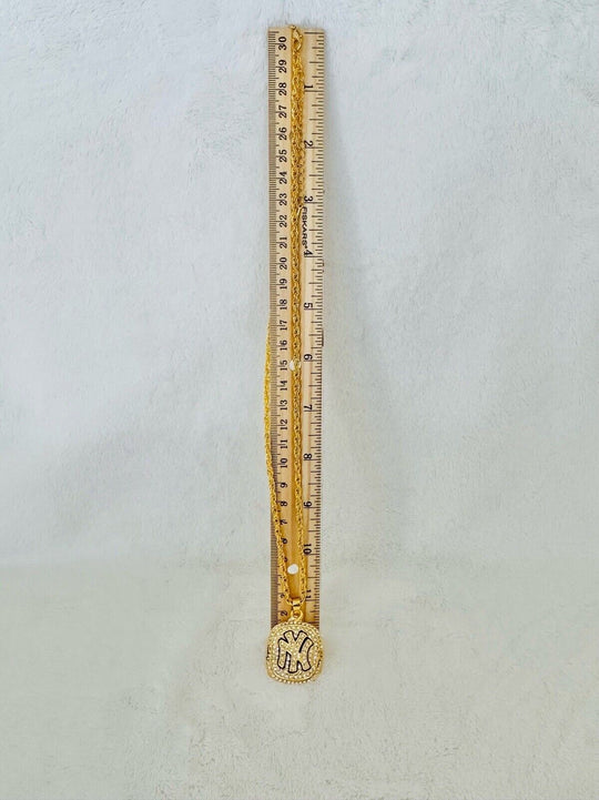 1999 NEW YORK Yankees World Series Championship Pendant Necklace,  SHIP - EB Sports Champion's Cache