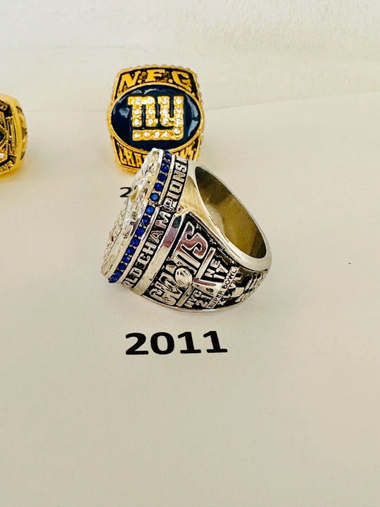 New York Giants Championship Ring W Box, US SHIP, PICK YOUR RING!!! - EB Sports Champion's Cache