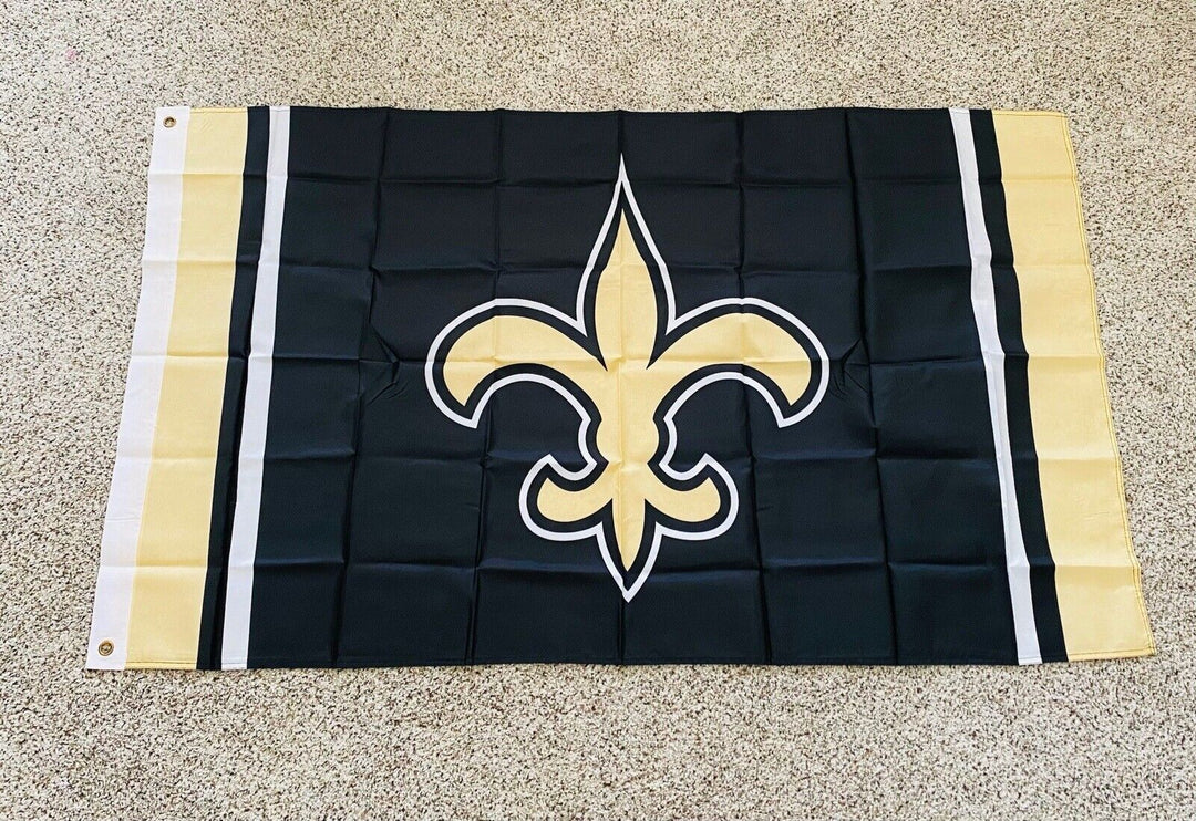 New Orleans Saints. Large 3 X 5 FLAG/ BANNER FREE SHIPPING!! - EB Sports Champion's Cache