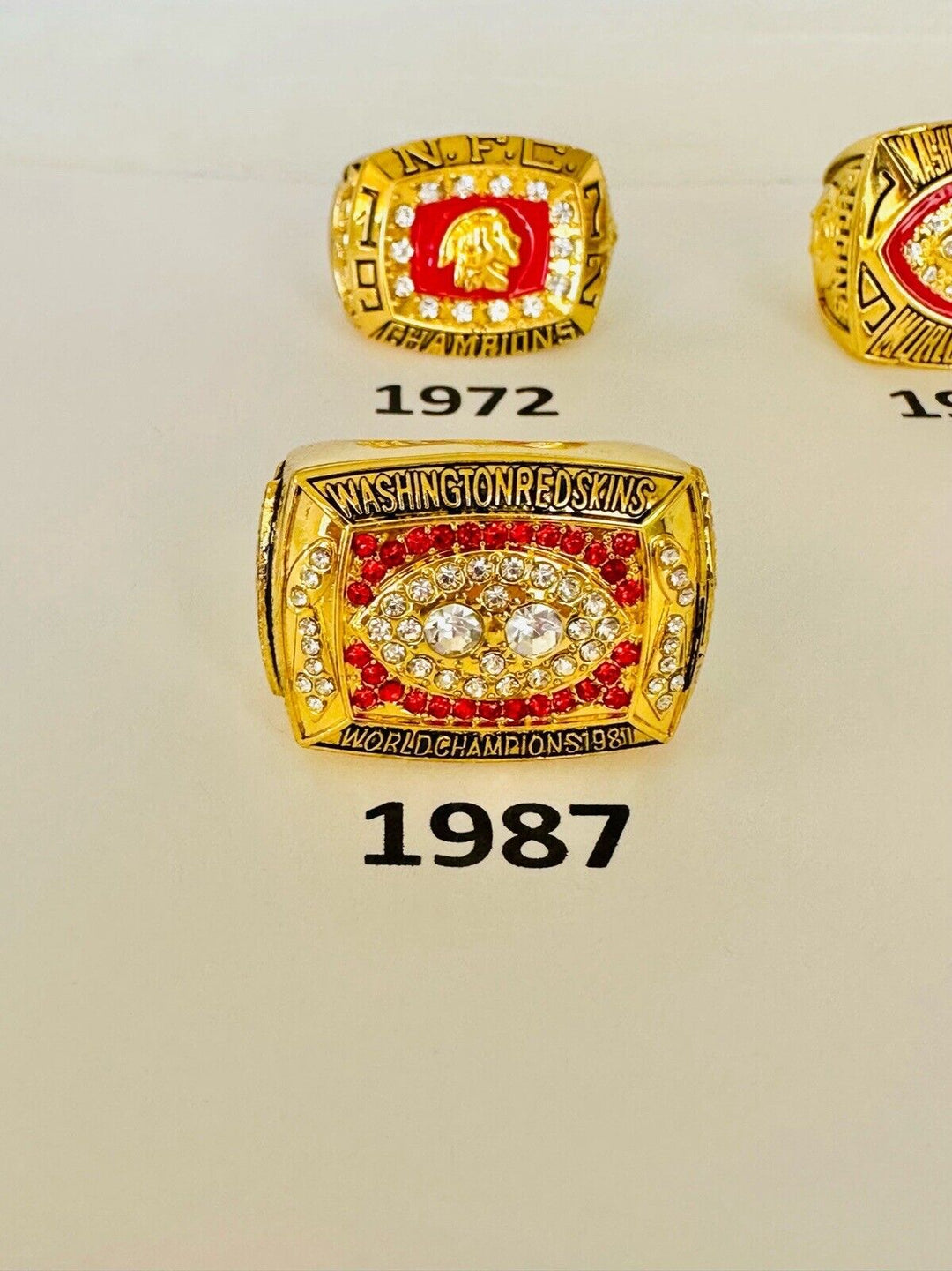 Washington Redskins Championship Ring, PICK YOUR RING, USA Ship - EB Sports Champion's Cache