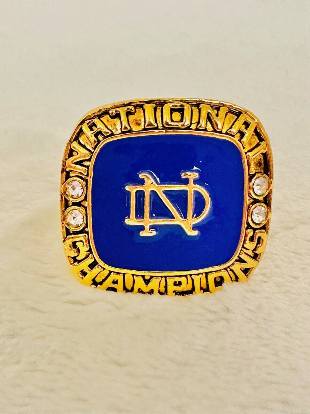 1973 Notre Dame Championship Display fan Ring W Box, US SHIP - EB Sports Champion's Cache