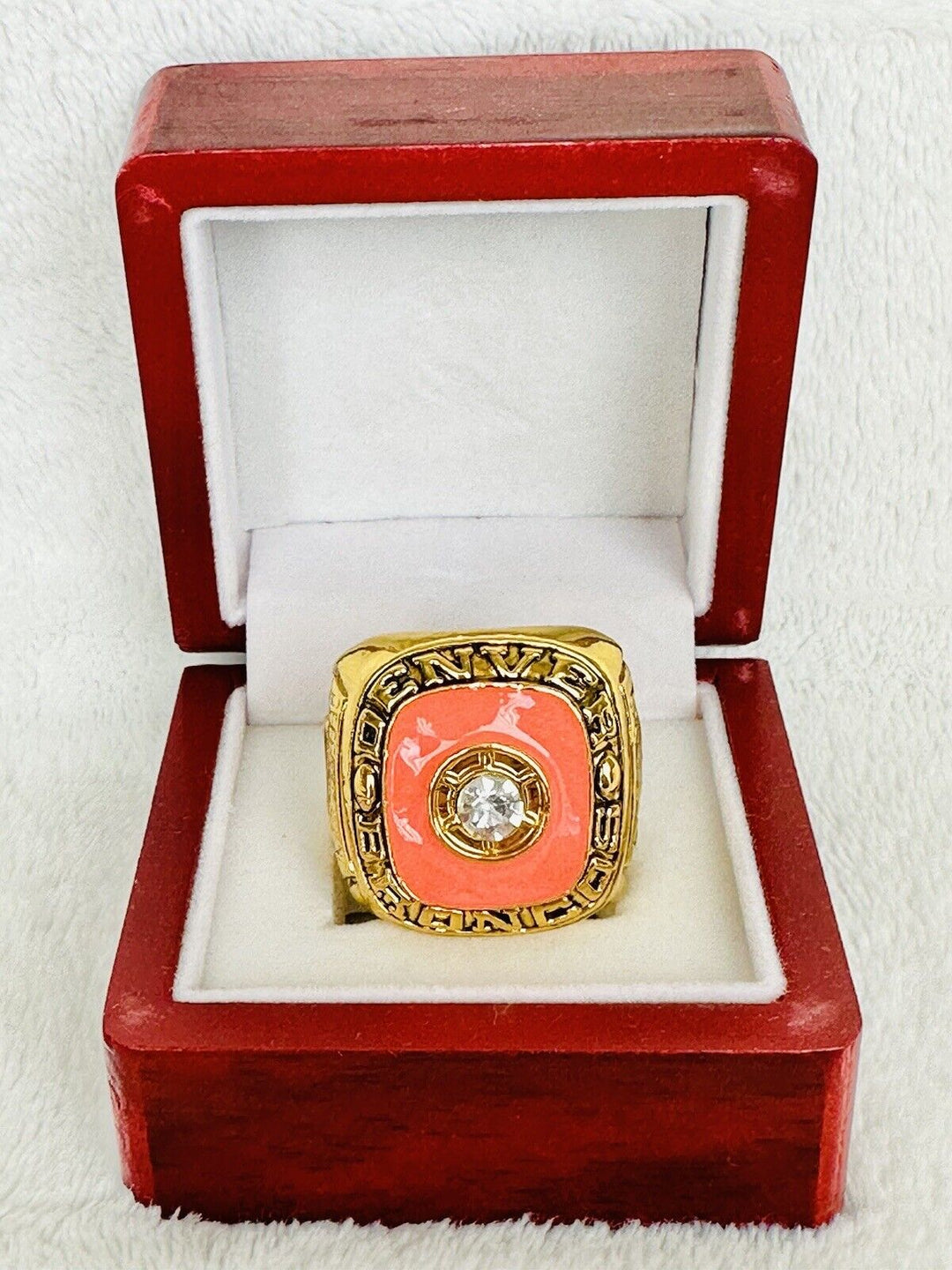 1977 Denver Broncos AFC Championship Ring W Box, US SHIP - EB Sports Champion's Cache